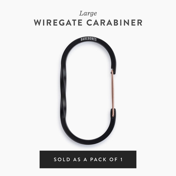 Barebones Wiregate Carabiners - 3 Sizes