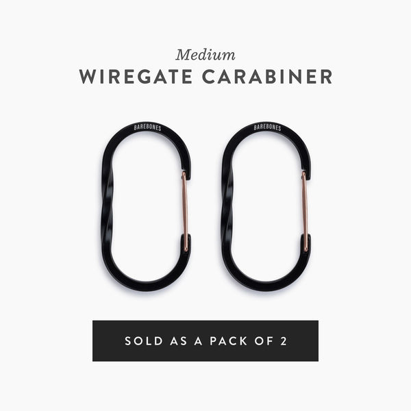 Barebones Wiregate Carabiners - 3 Sizes