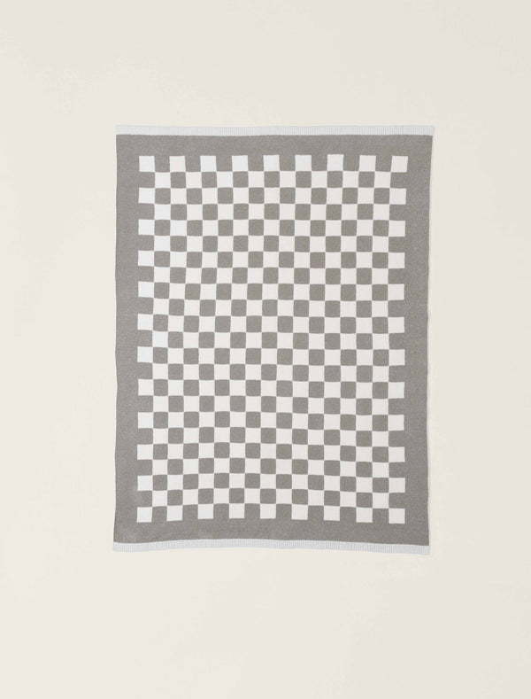 barefoot dreams CozyChic® Cotton Checkered Throw