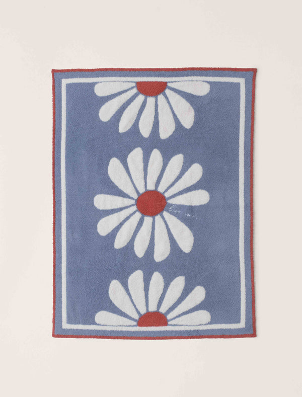 barefoot dreams CozyChic® Daisy Stroller Blanket