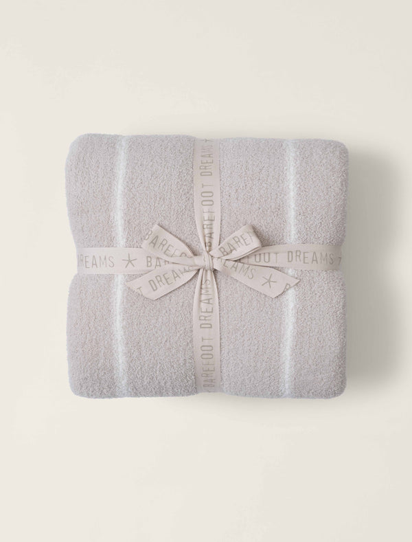 barefoot dreams CozyChic® Pinstripe Bed Blanket