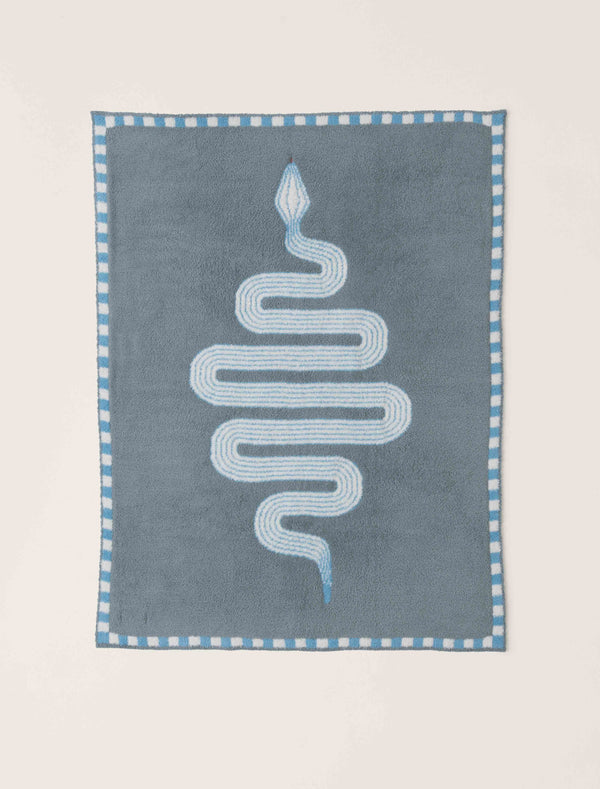 barefoot dreams CozyChic® Snake Stroller Blanket