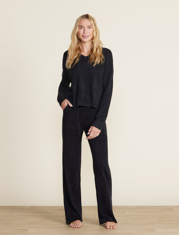 barefoot dreams CozyChic Lite® Diamond Pointelle Pullover