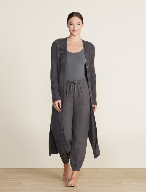 barefoot dreams CozyChic Lite® Pointelle Long Cardi