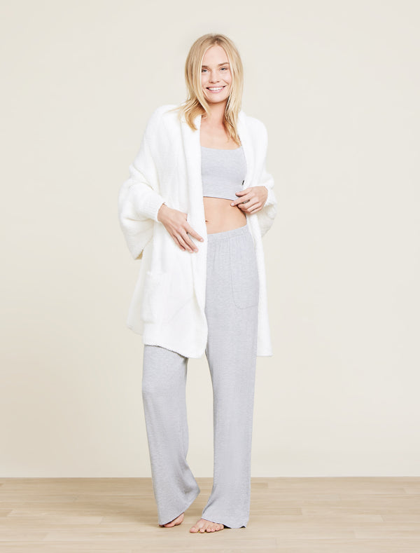 barefoot dreams CozyChic® Cable Weave Blanket Wrap