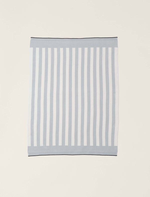 barefoot dreams CozyChic® Cotton Classic Stripe Throw