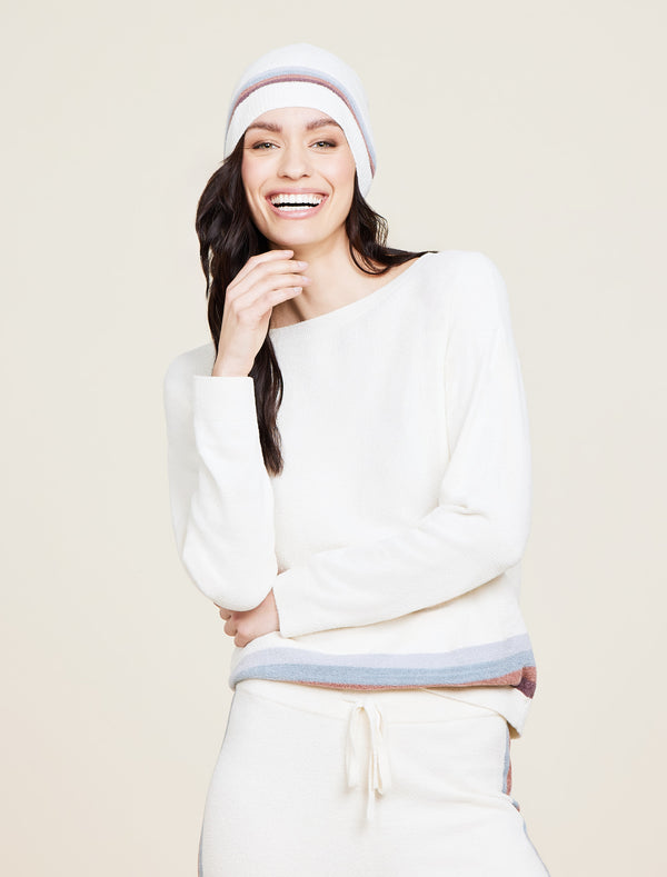 barefoot dreams CozyChic Ultra Lite® Multi Stripe Beanie