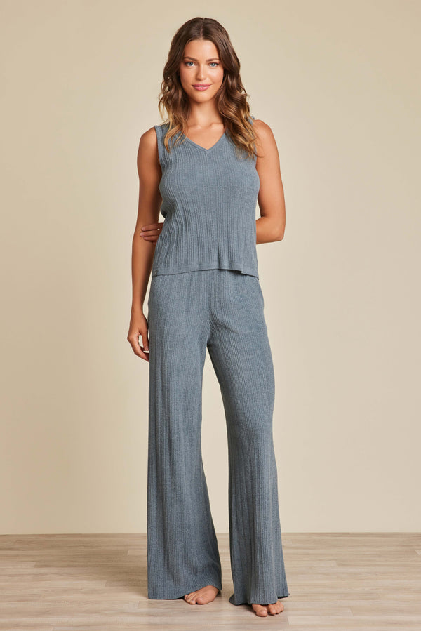 barefoot dreams CozyChic Ultra Lite® V Neck Ribbed Tank