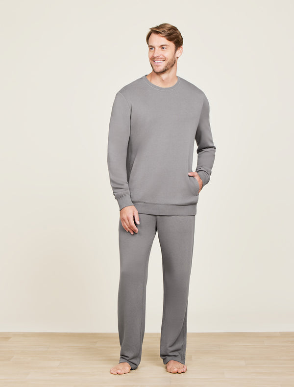 barefoot dreams Malibu Collection® Men's French Terry Pullover