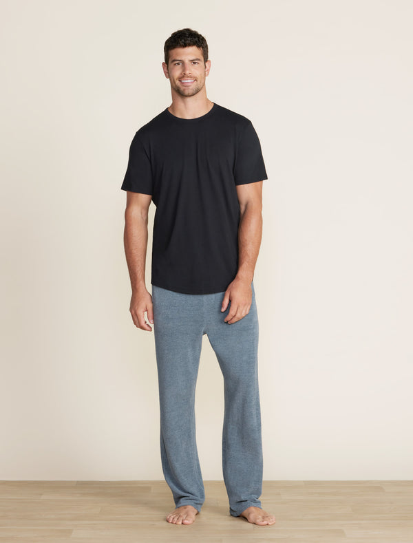barefoot dreams Malibu Collection® Men's Short Sleeve Cotton Modal Crew