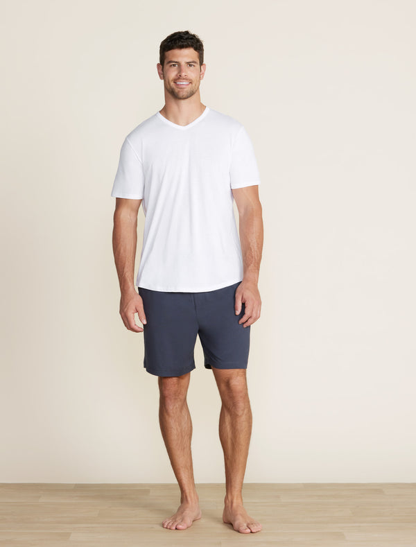 barefoot dreams Malibu Collection® Men's Washed Jersey Short Sleeve
