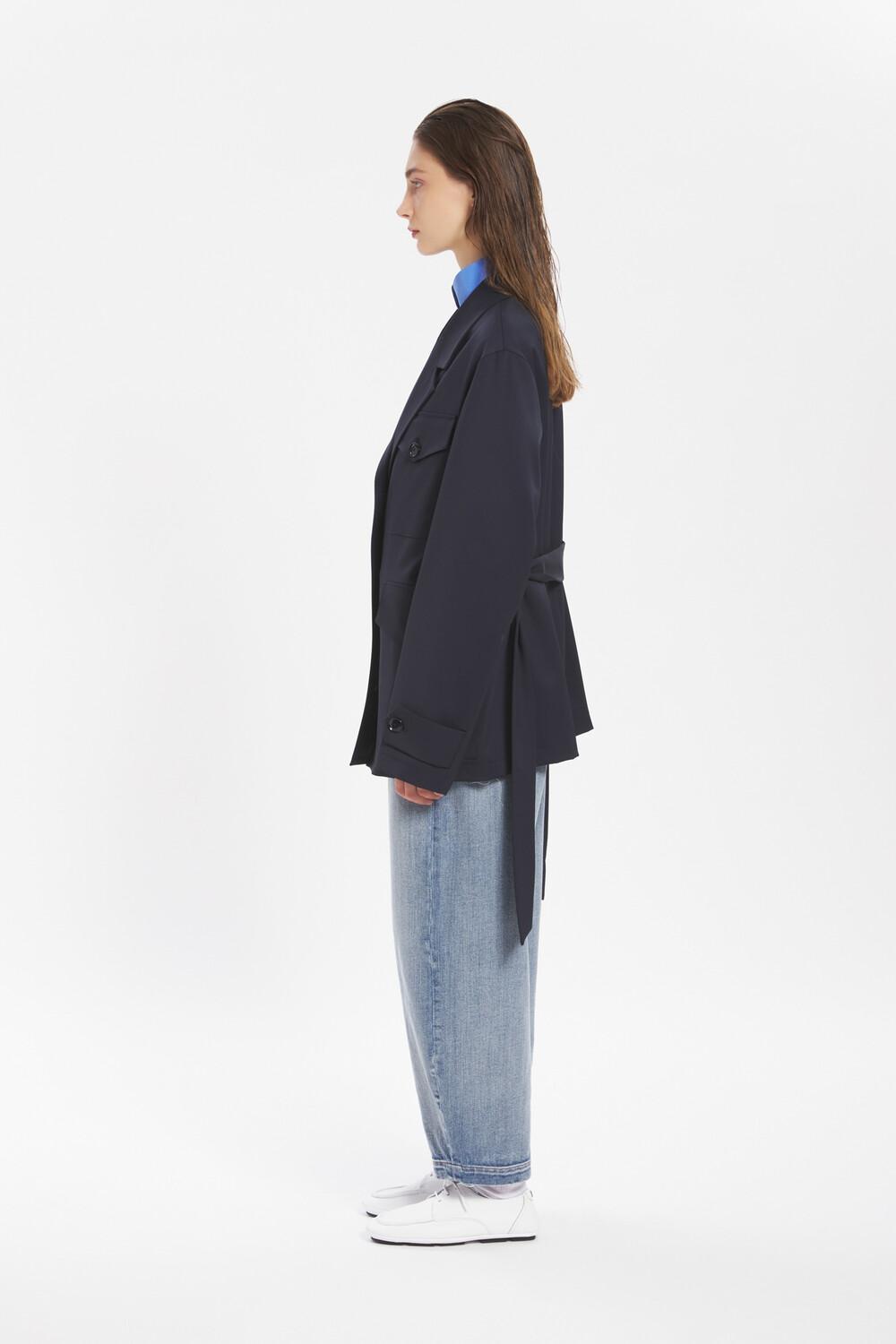 Barena Coat Dante Novento Navy