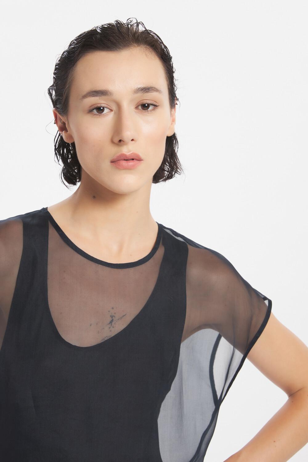 Barena Dress Kelly Velato Navy