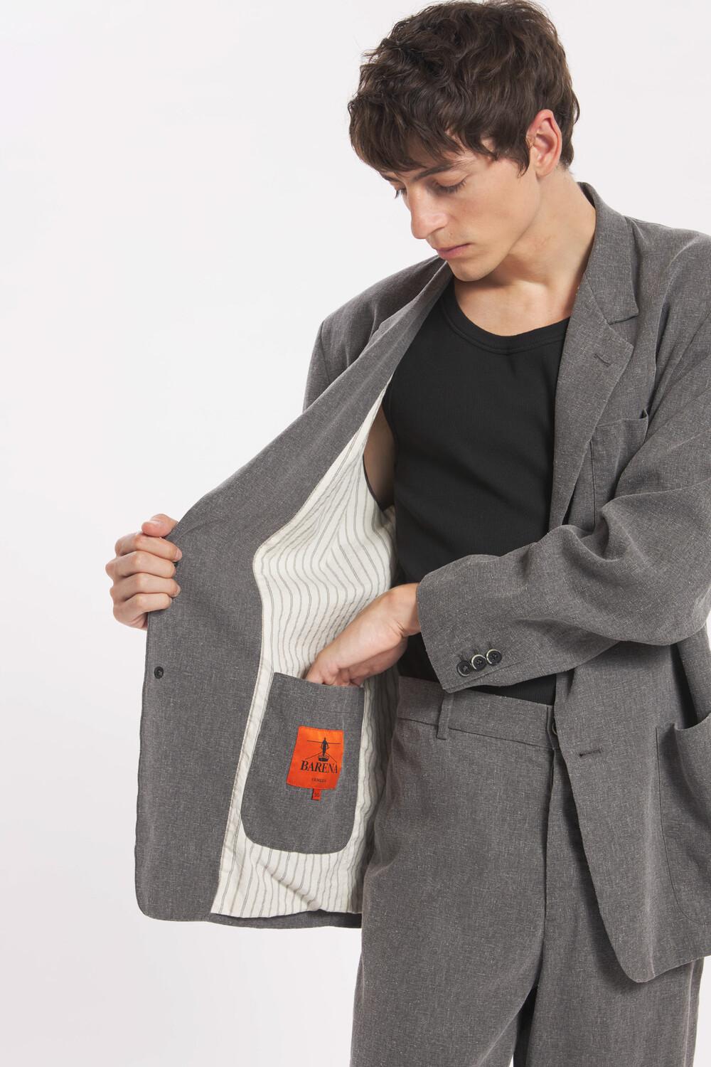 Barena Jacket Rea Maroco Grigio