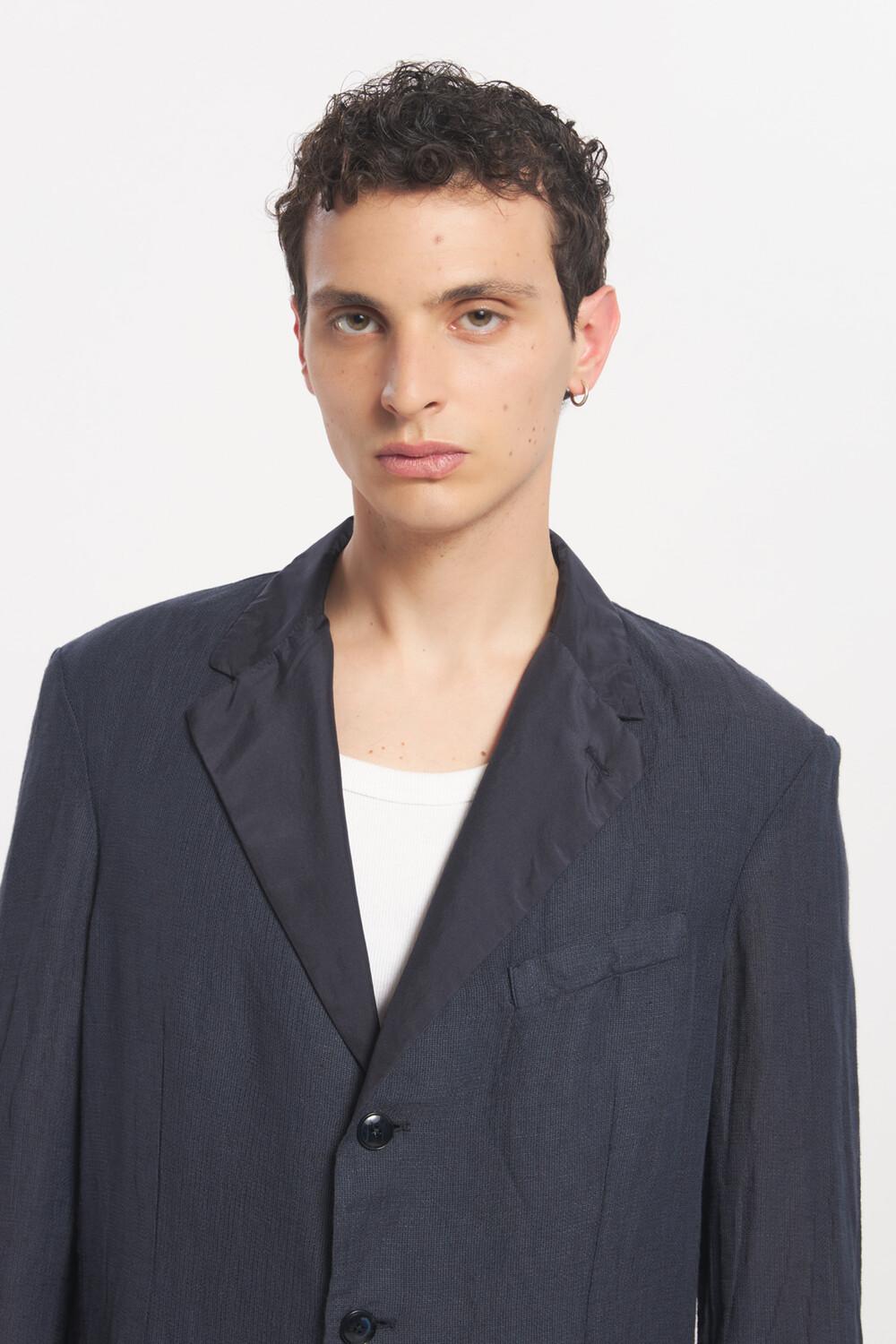 Barena Jacket Rizzo Net Navy