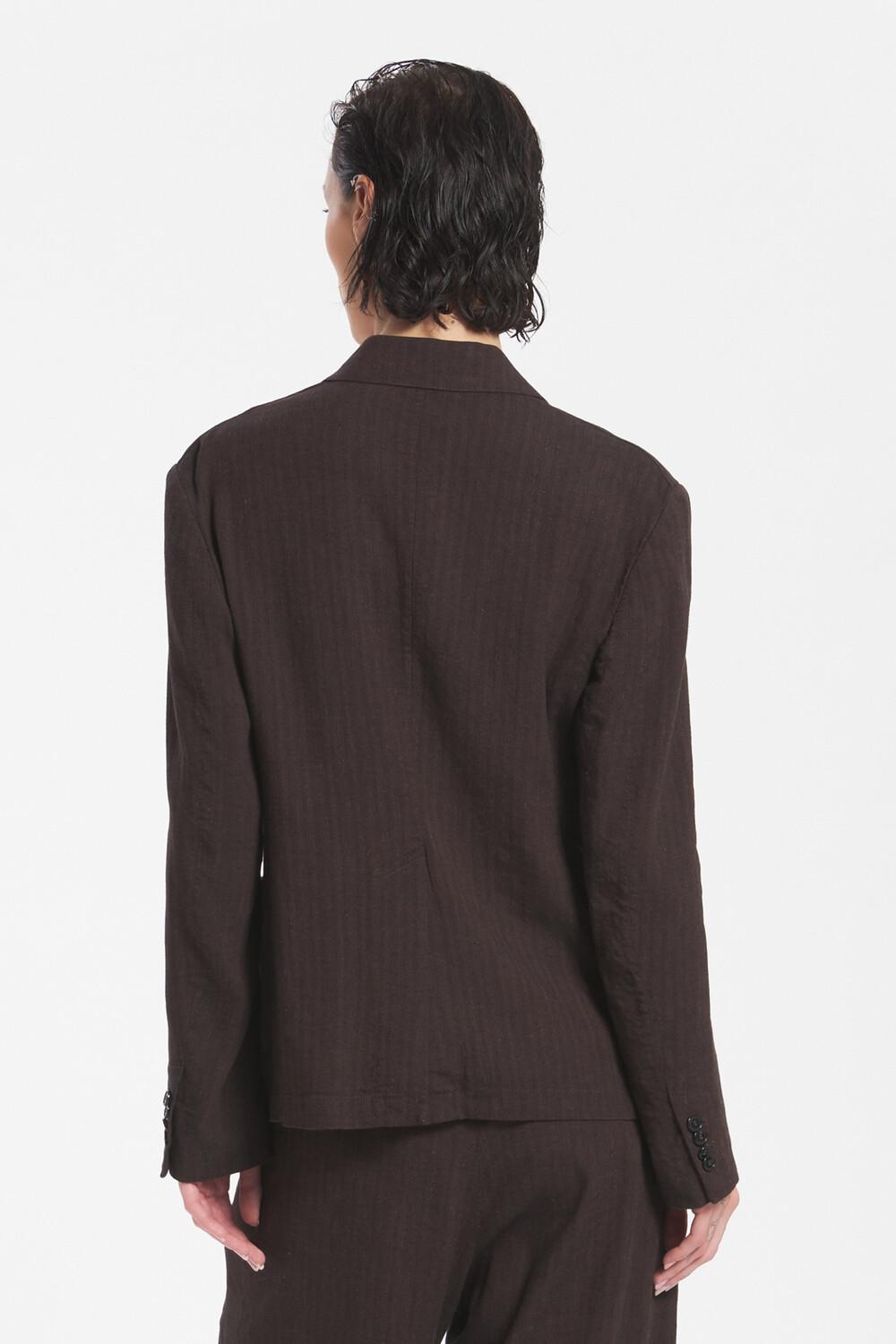 Barena Jacket Sila Lisca Cioccolato