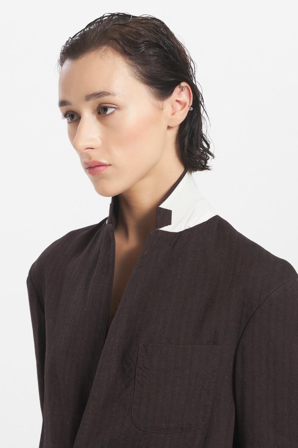 Barena Jacket Sila Lisca Cioccolato