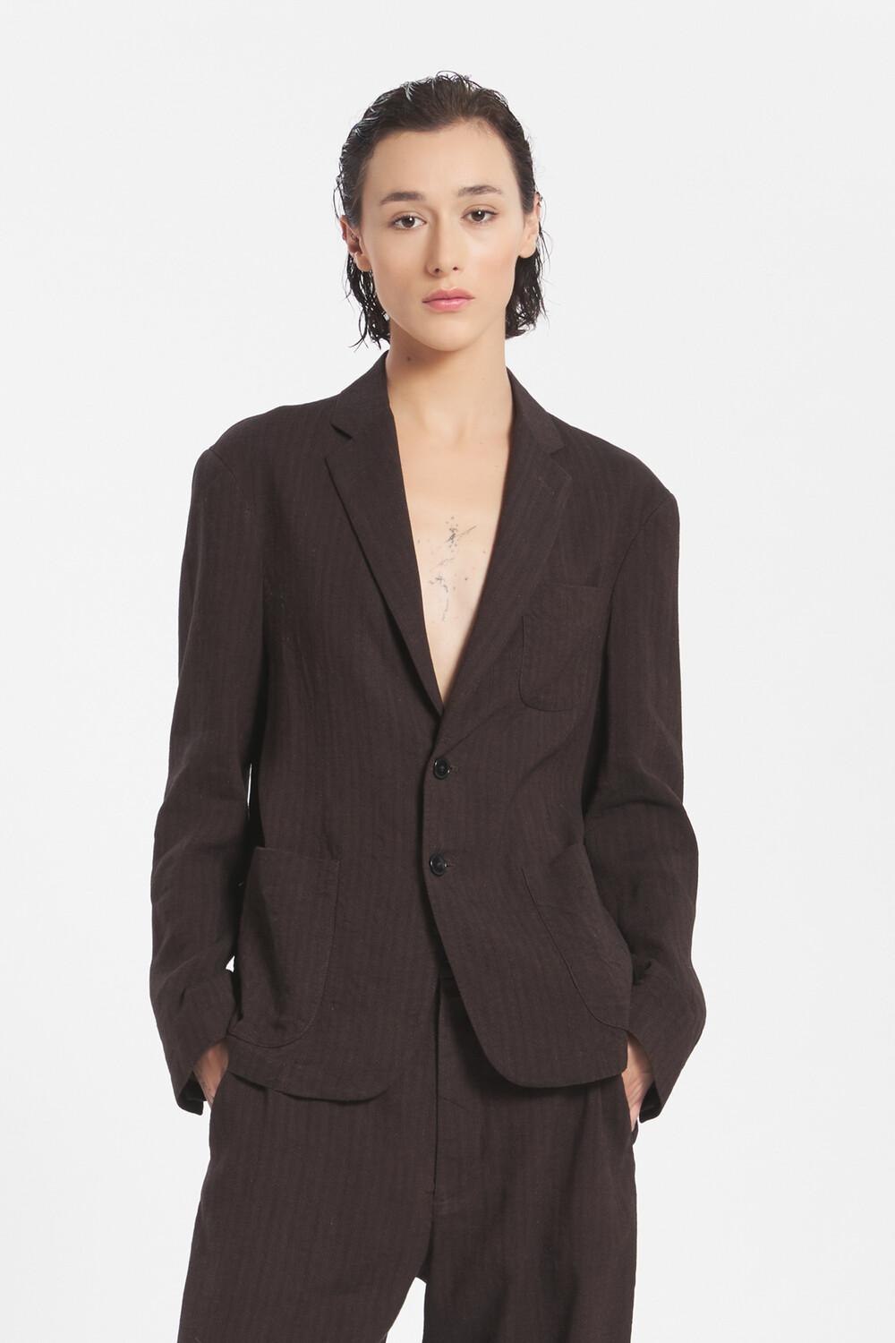 barena Jacket Sila Lisca Cioccolato