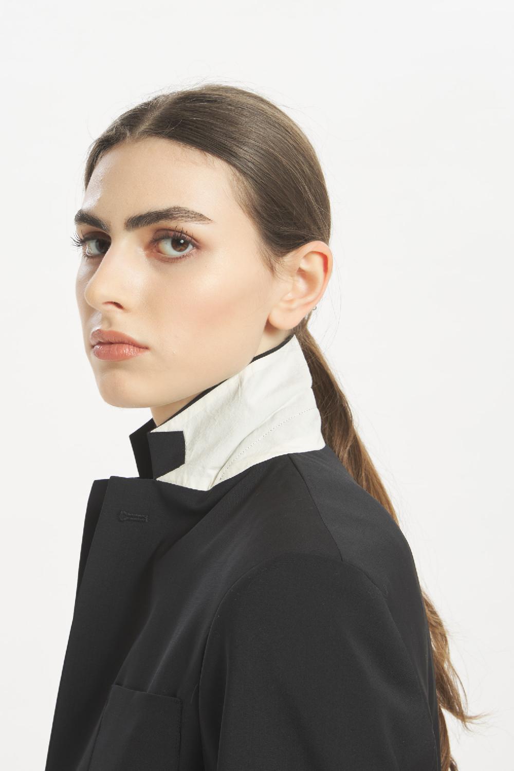 Barena Jacket Sila Tropical Nero