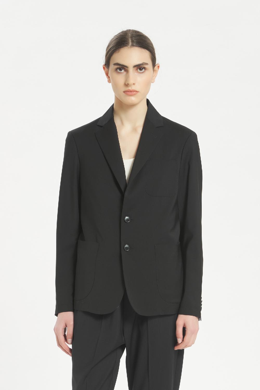 barena Jacket Sila Tropical Nero