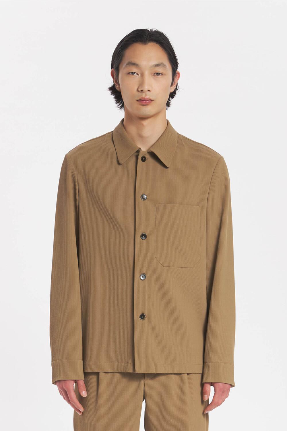 barena Overshirt Cedrone Folco Khaki