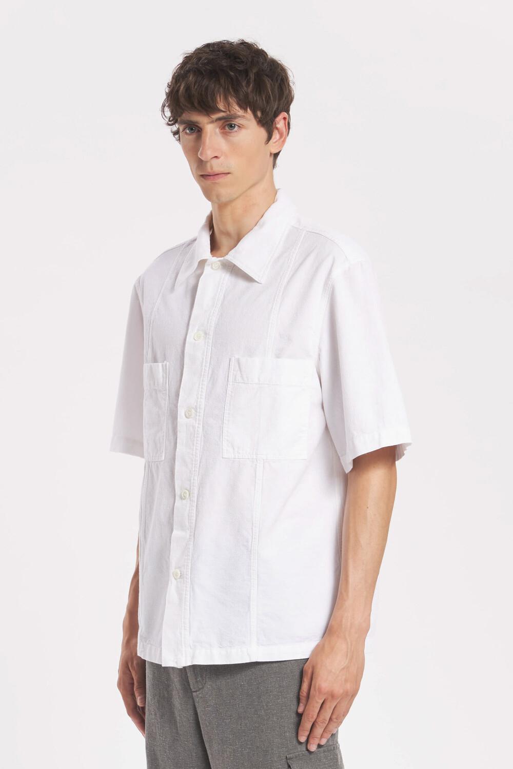 Barena Overshirt Ganzer Arela Bianco