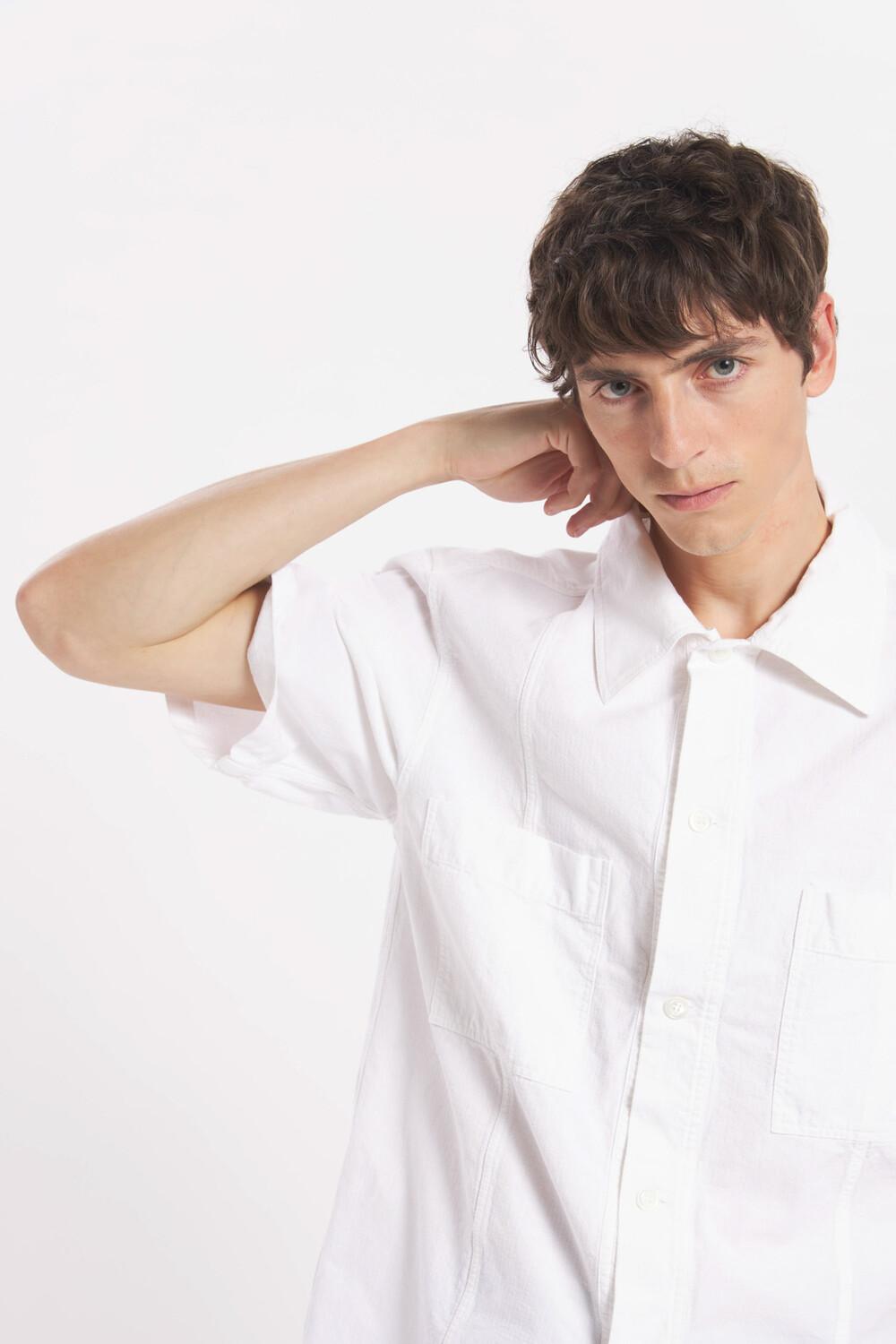Barena Overshirt Ganzer Arela Bianco