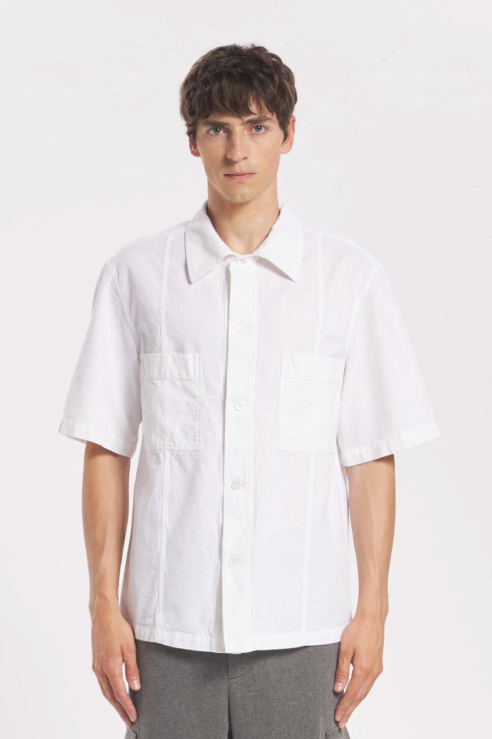 barena Overshirt Ganzer Arela Bianco