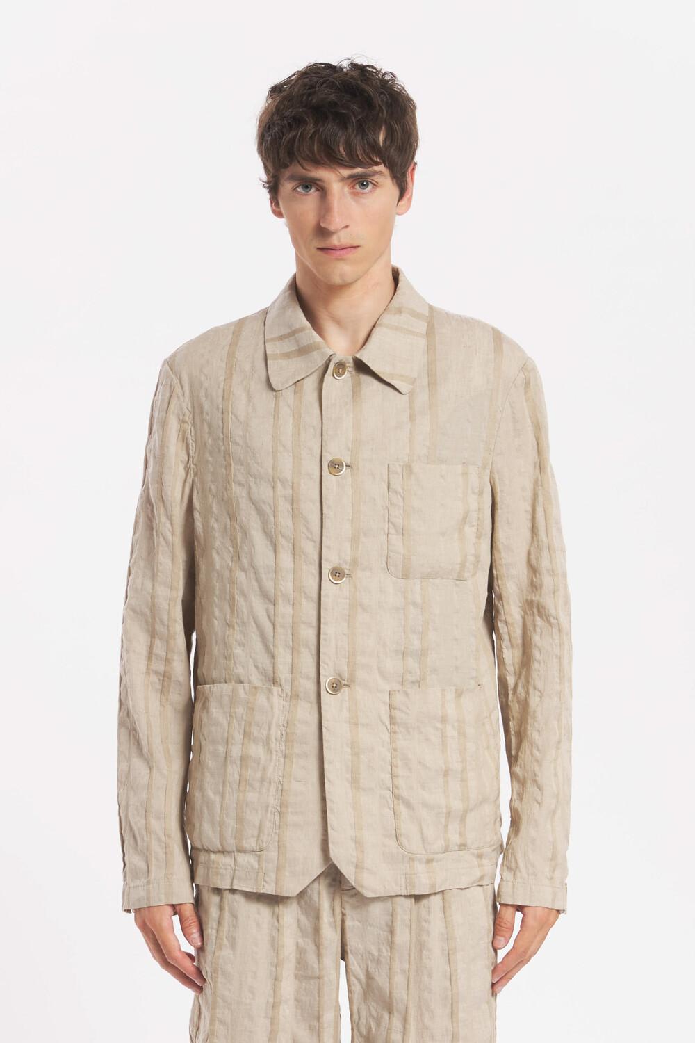 barena Overshirt Visal Levo Sabbia