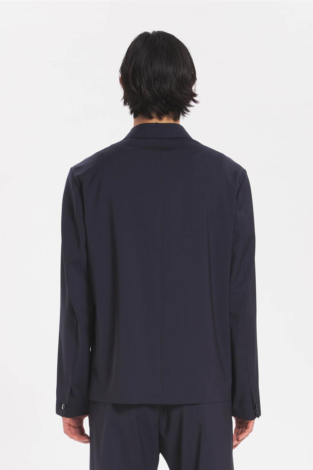 Barena Overshirt Visal Tropical Navy | Essentials