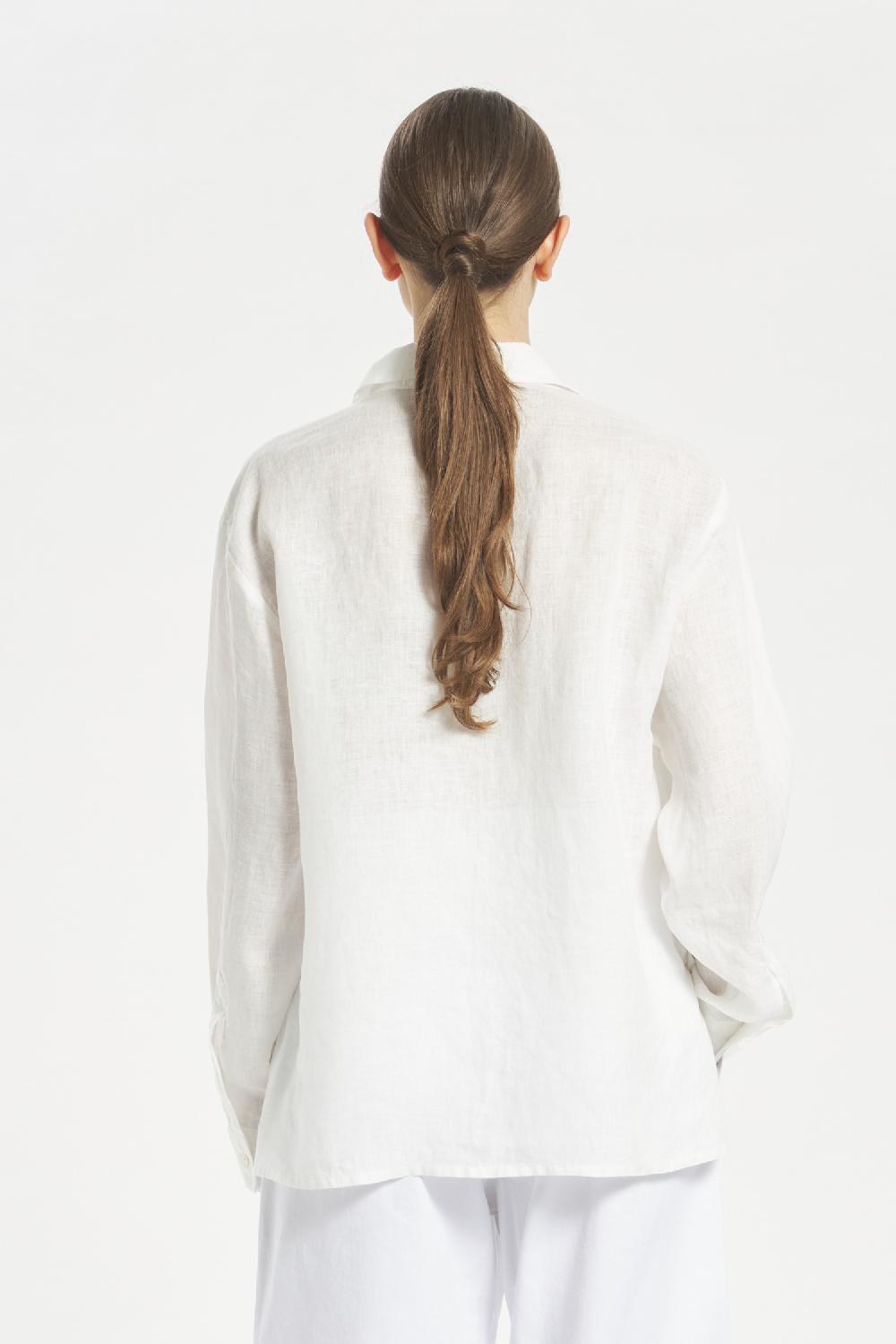 Barena Shirt Cristy Telino Bianco