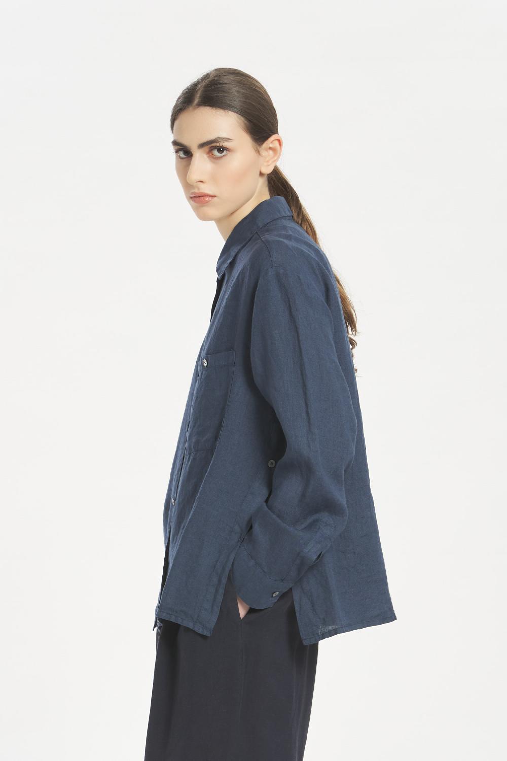 Barena Shirt Cristy Telino Navy