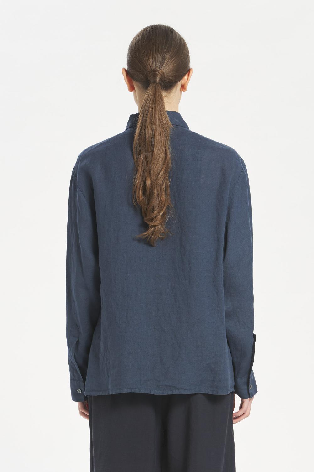 Barena Shirt Cristy Telino Navy