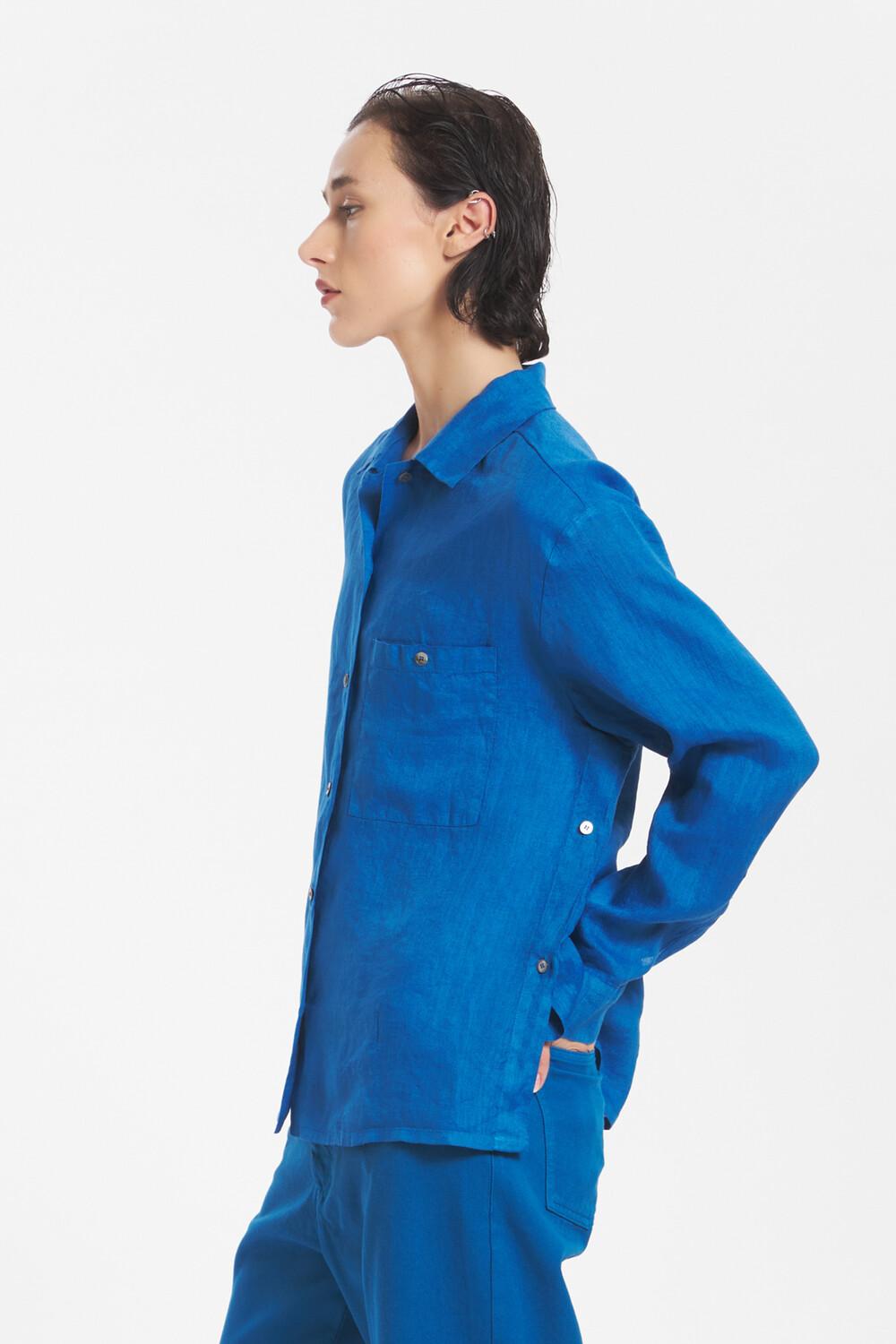 Barena Shirt Cristy Telino Zaffiro