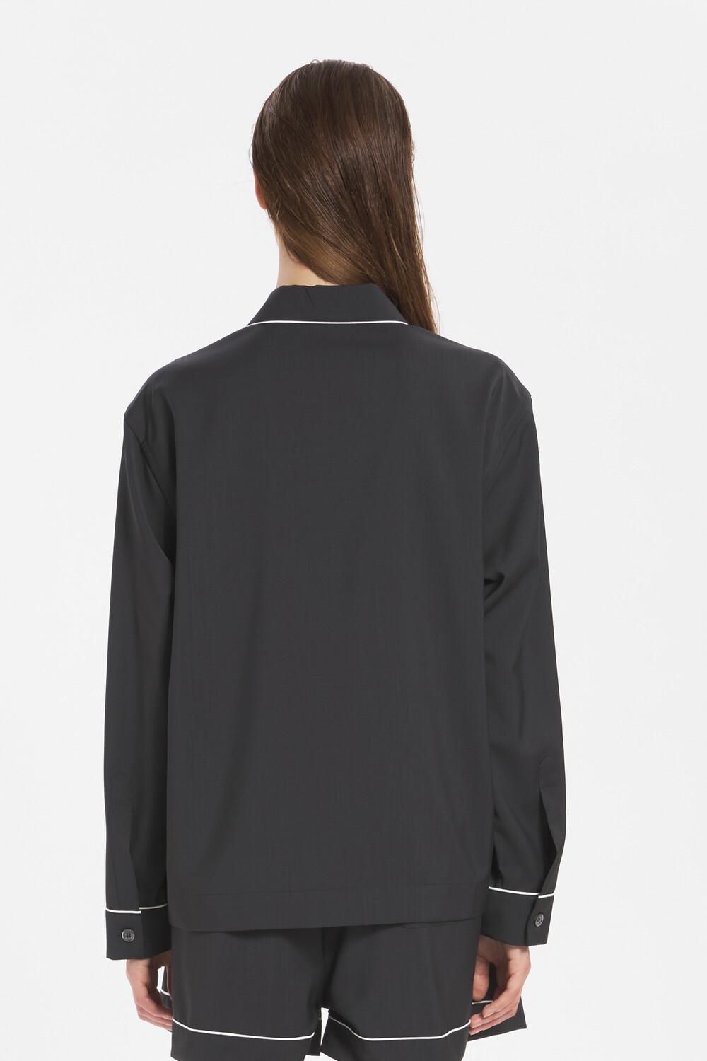 Barena Shirt Ghisi Tropical Piombo