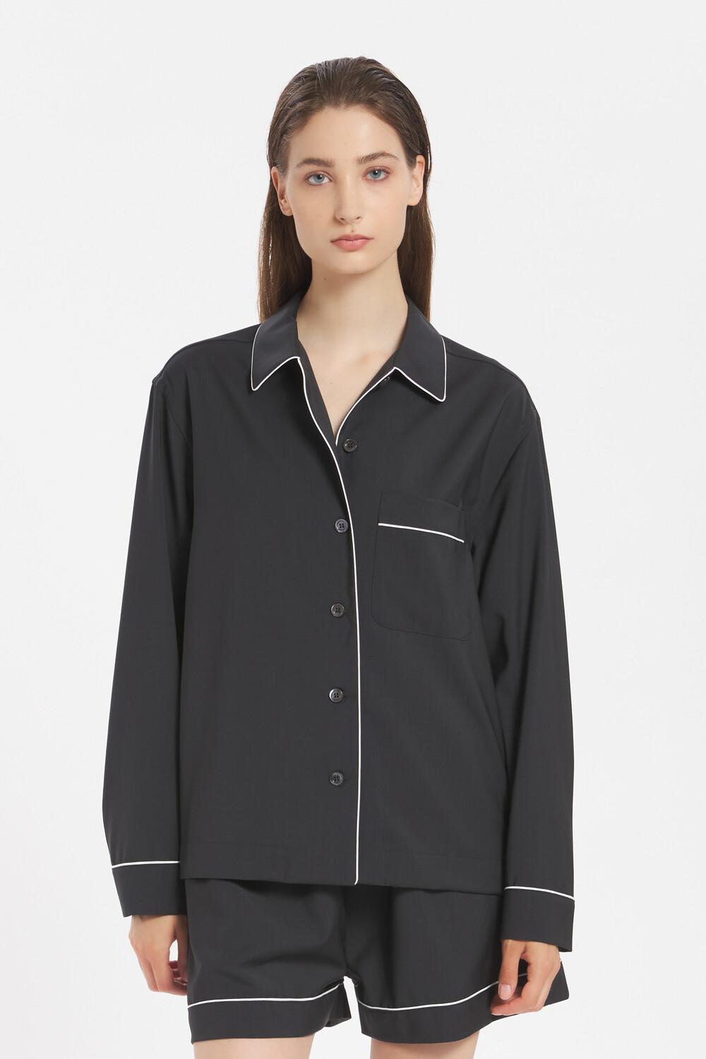 barena Shirt Ghisi Tropical Piombo