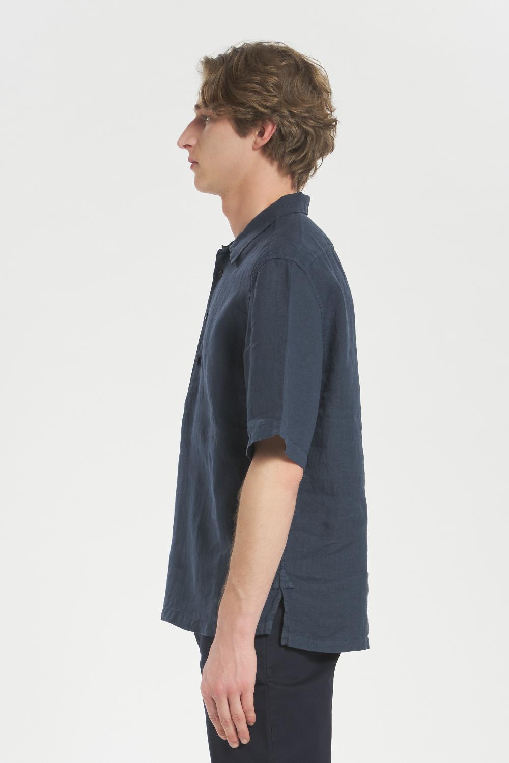 Barena Shirt Mola Telino Navy