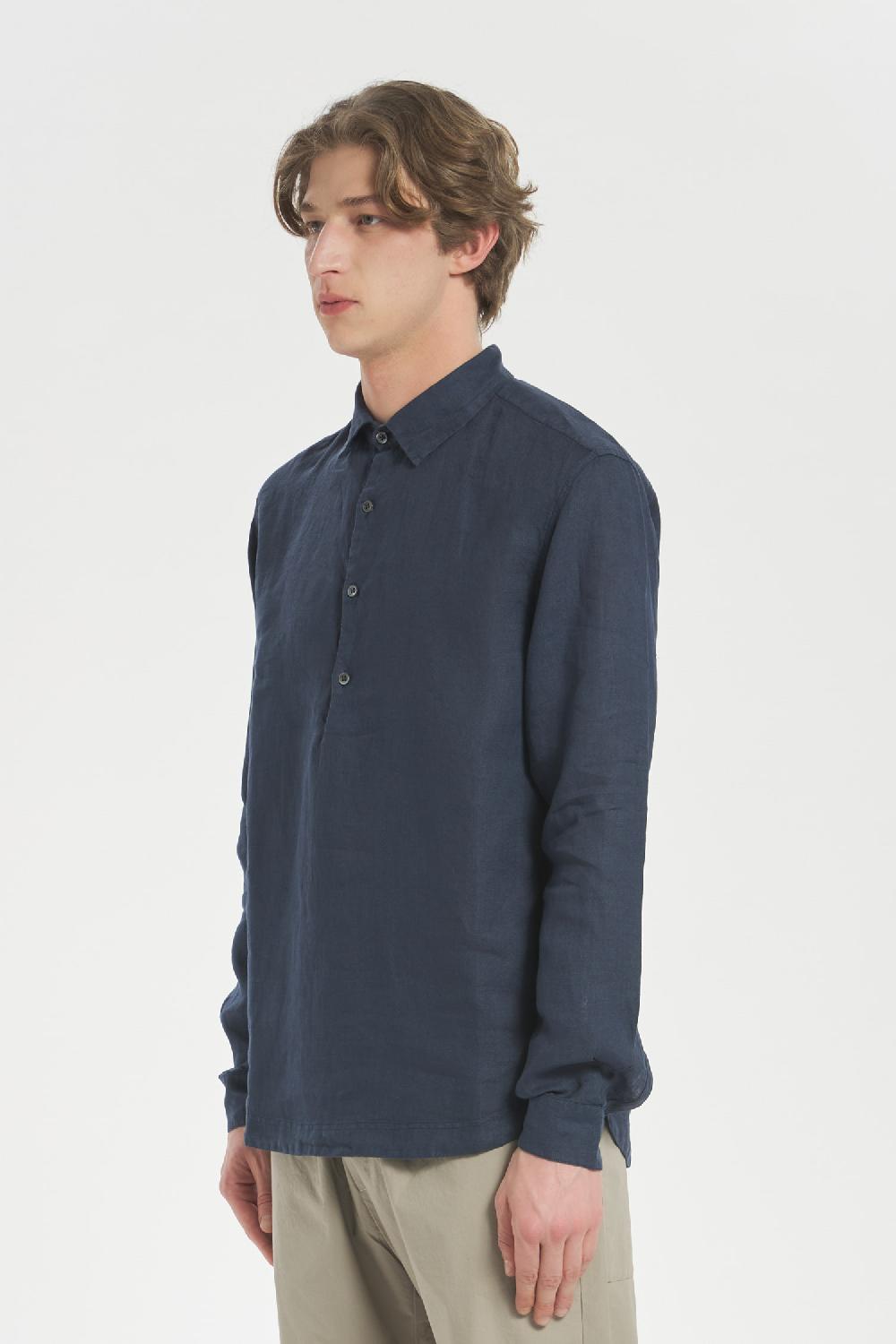 Barena Shirt Pavan S Telino Navy