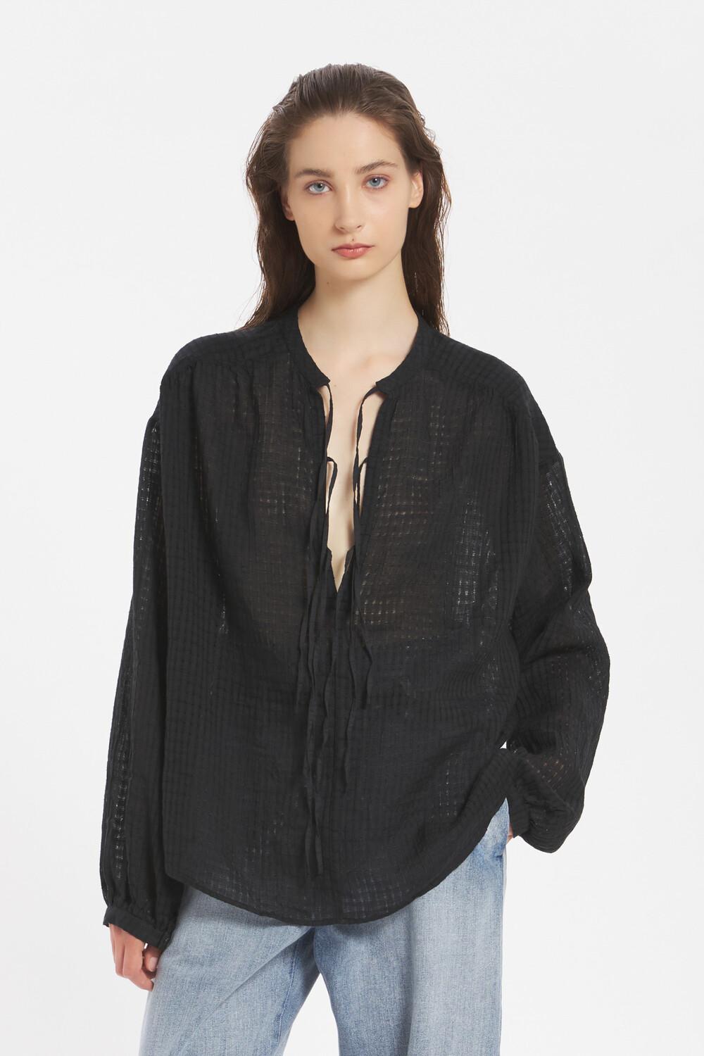 barena Shirt Prisca Spiraglio Nero