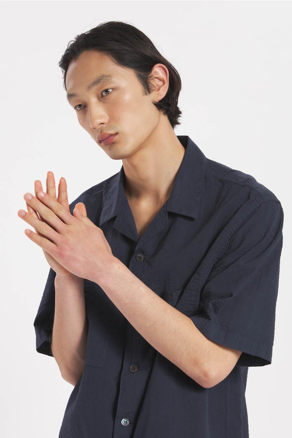 Barena Shirt Solana Lassa Navy