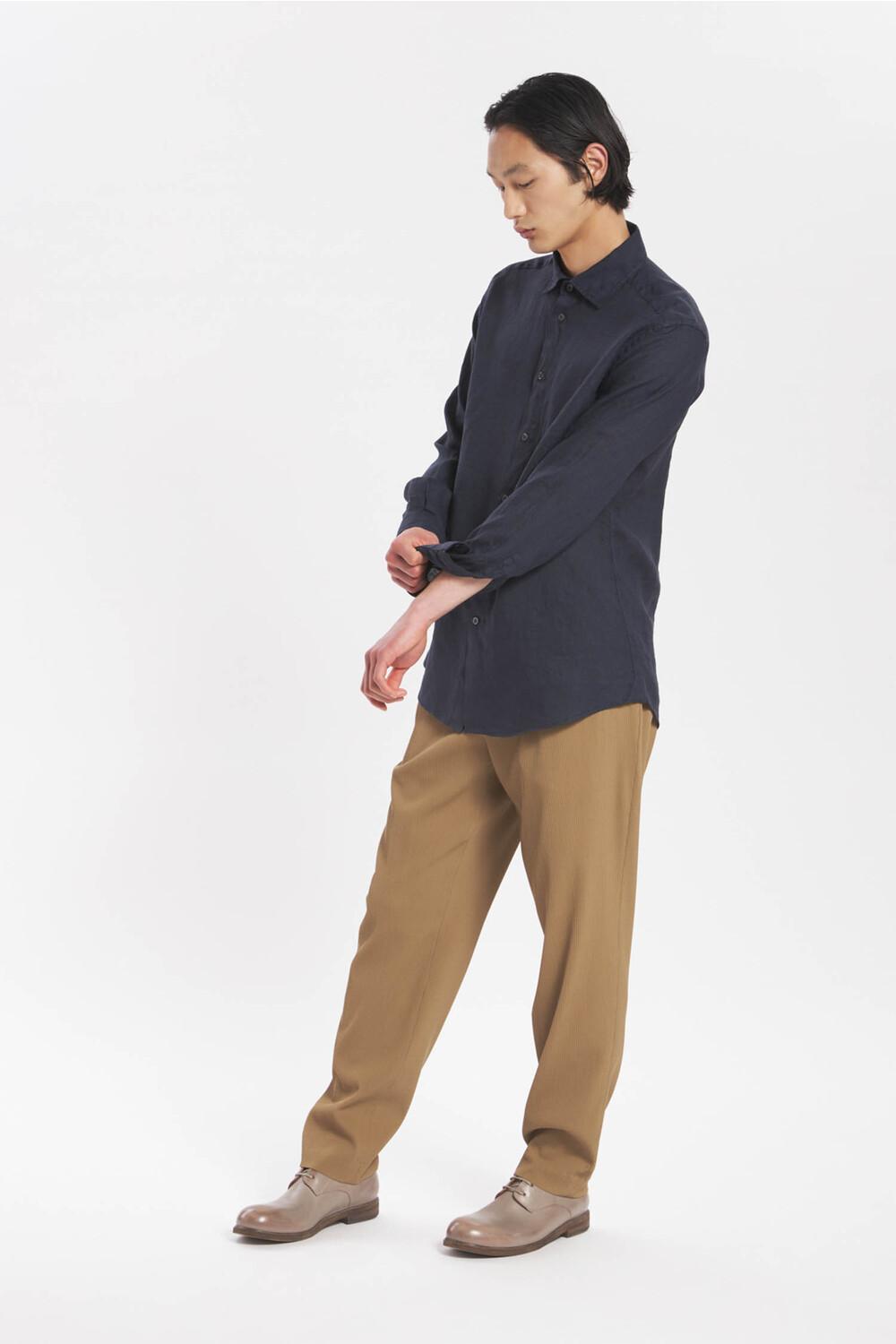 Barena Shirt Surian Telino Navy