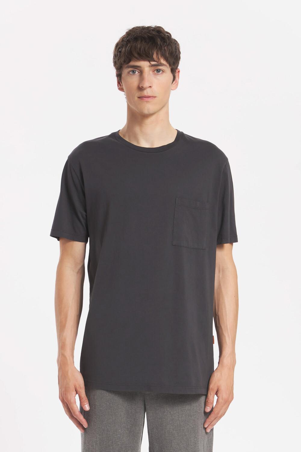 barena T-Shirt Giro New Jersey Piombo