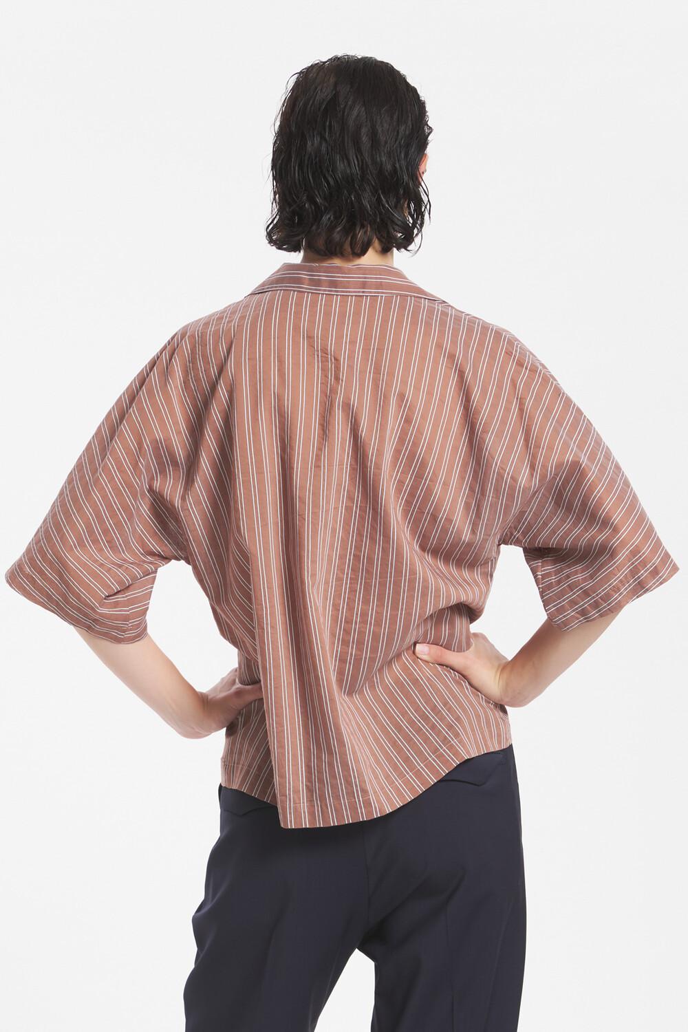 Barena Top Clizia Binario Cannella