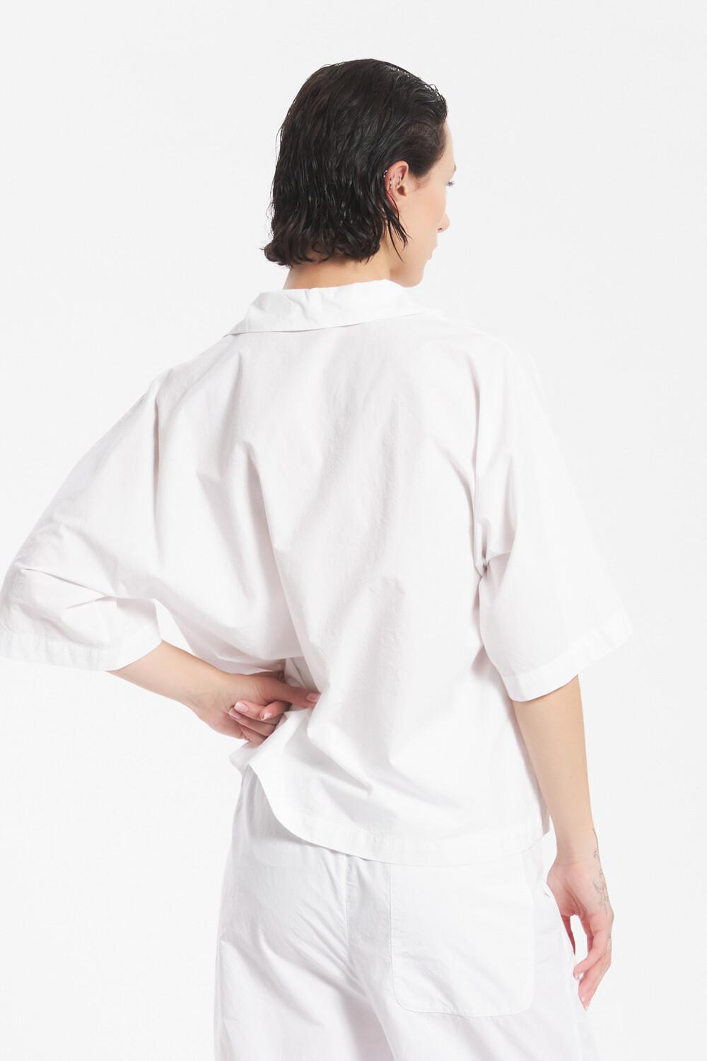 Barena Top Clizia Tendon Bianco