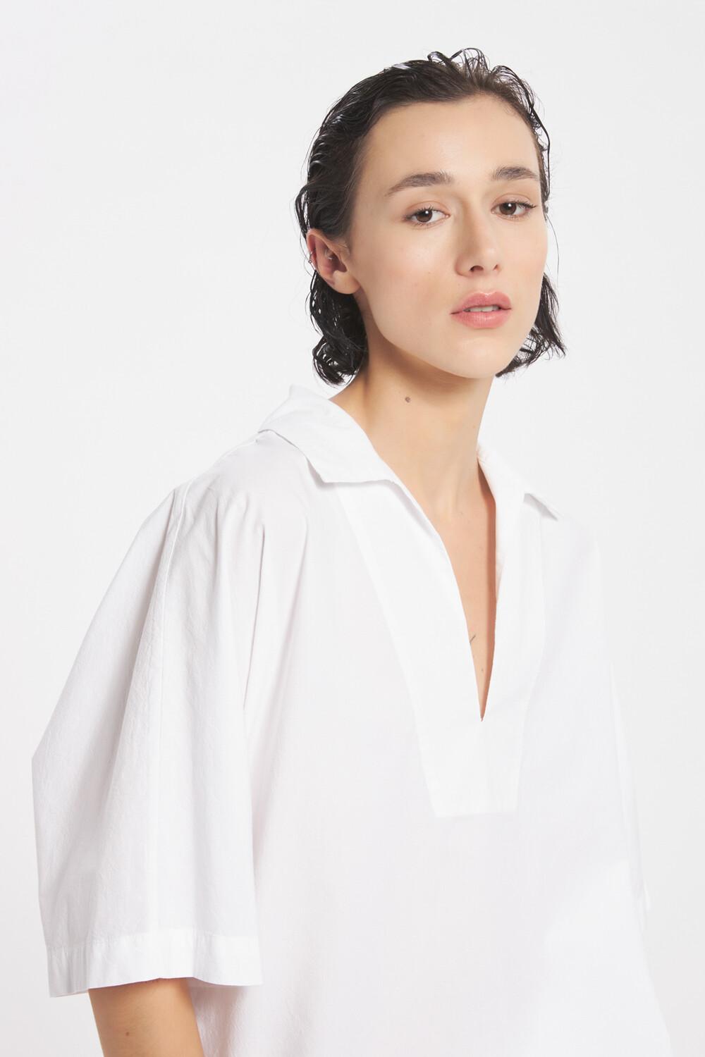 Barena Top Clizia Tendon Bianco