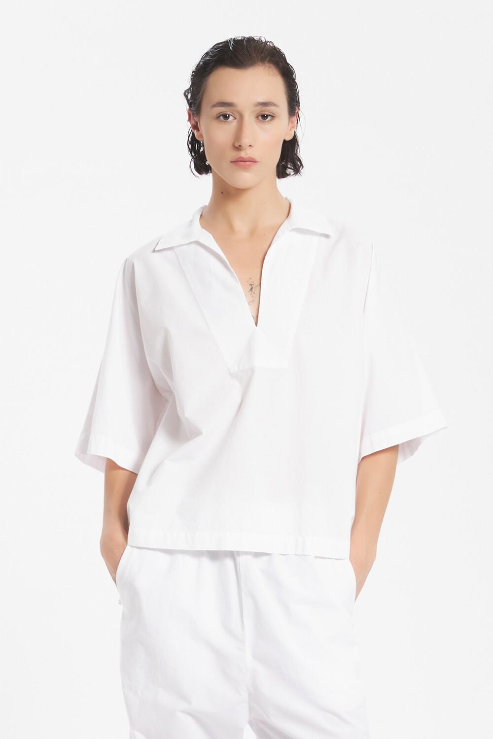 barena Top Clizia Tendon Bianco