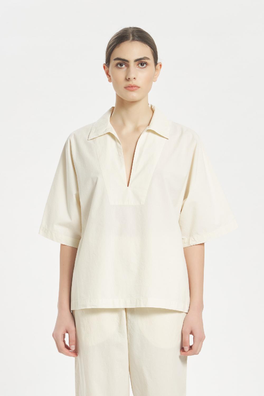 barena Top Clizia Tendon Ecrù