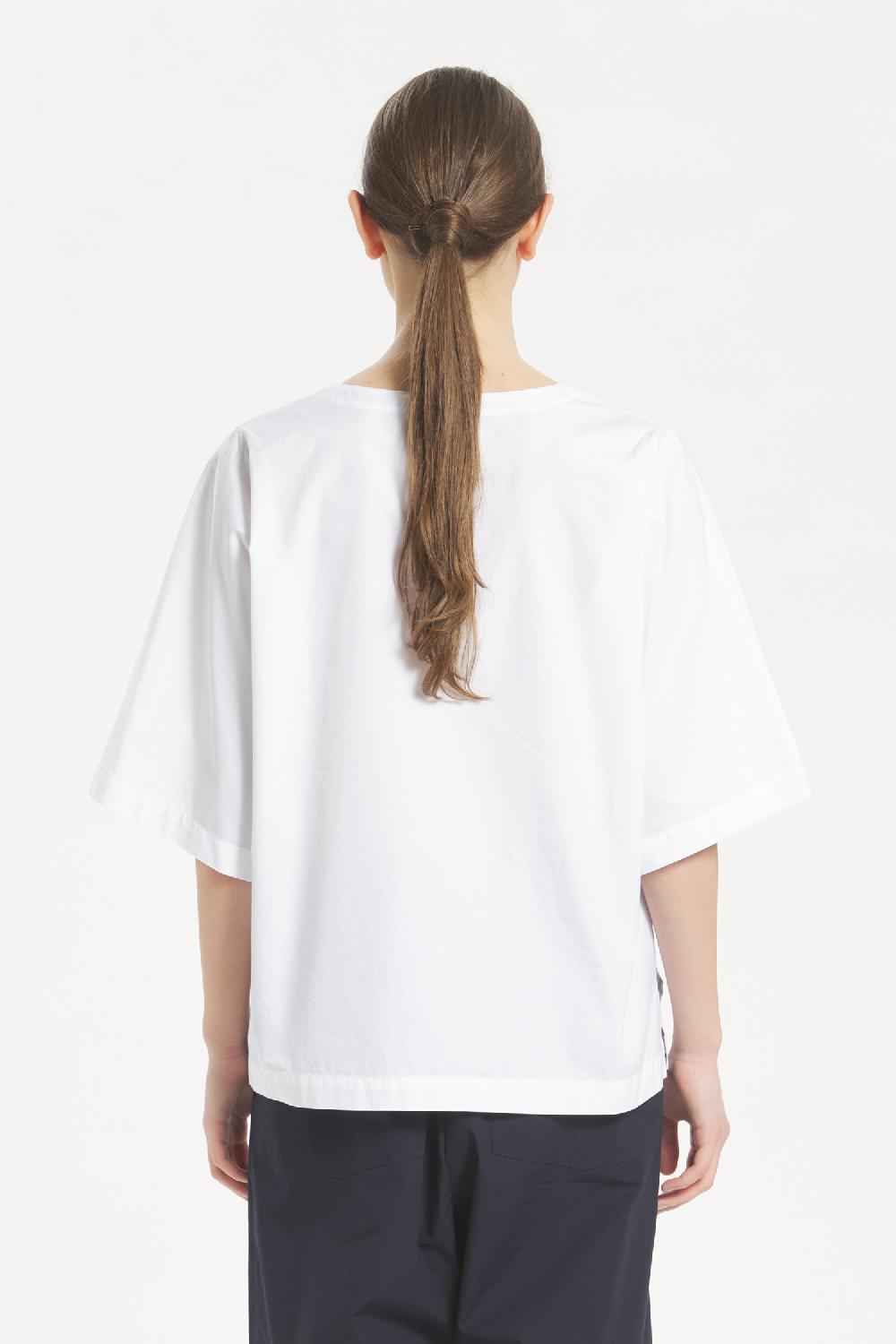 Barena Top Oliver Bagio Bianco