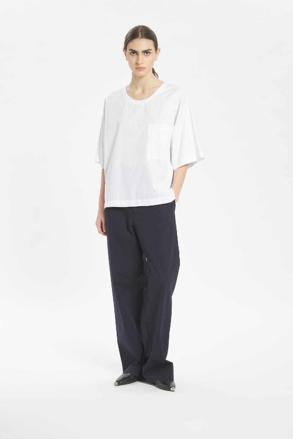 Barena Top Oliver Bagio Bianco