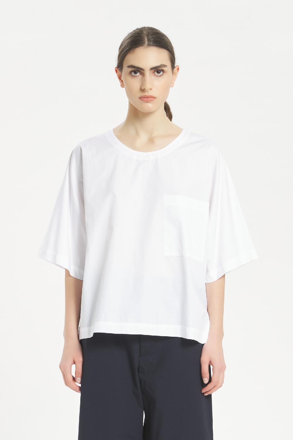 barena Top Oliver Bagio Bianco